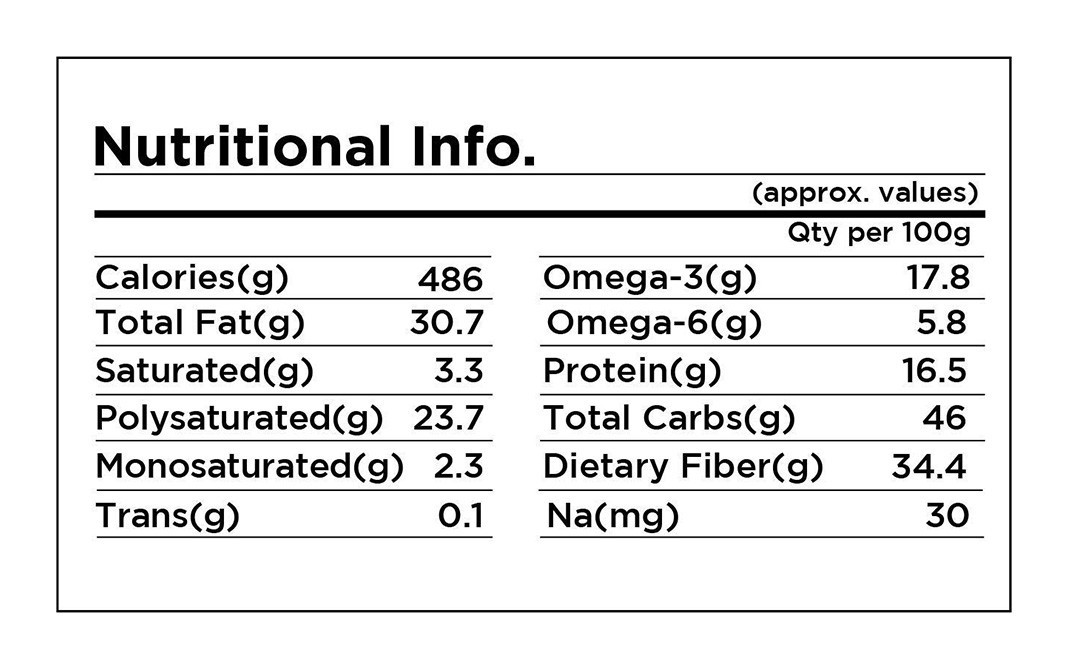 Zealth Chia Seeds    Pack  500 grams